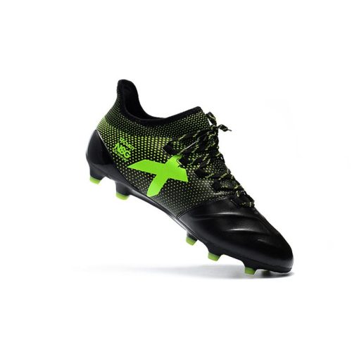 fodboldstøvler Adidas X 17.1 FG - Sort Grøn_4.jpg